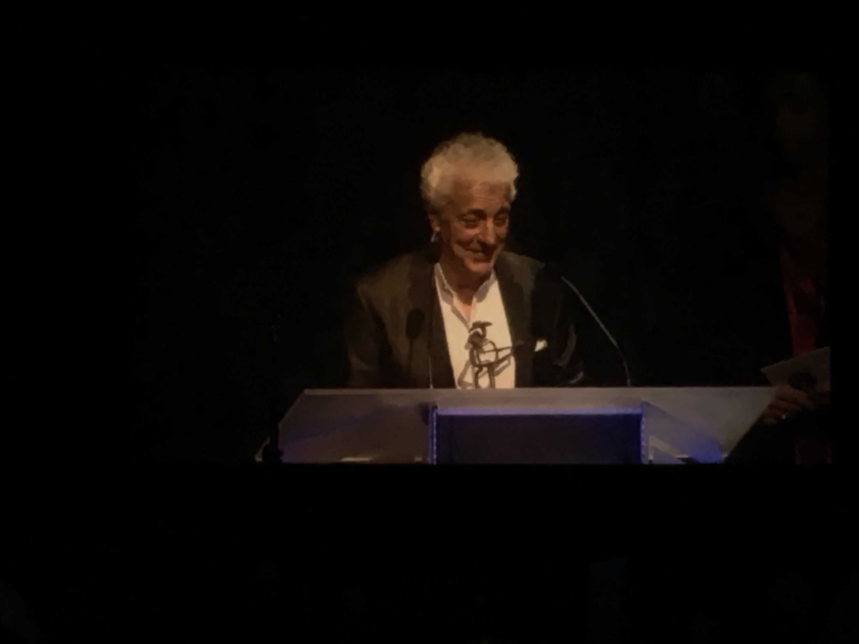 Doug MacLeod Accepts 2017 Acoustic Artist Blues Music Award