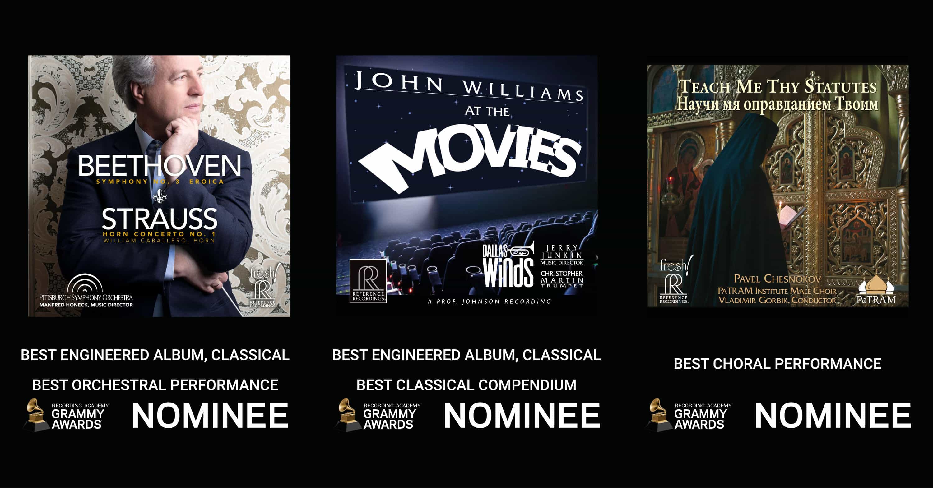 2018 Reference Recordings GRAMMY Nominees