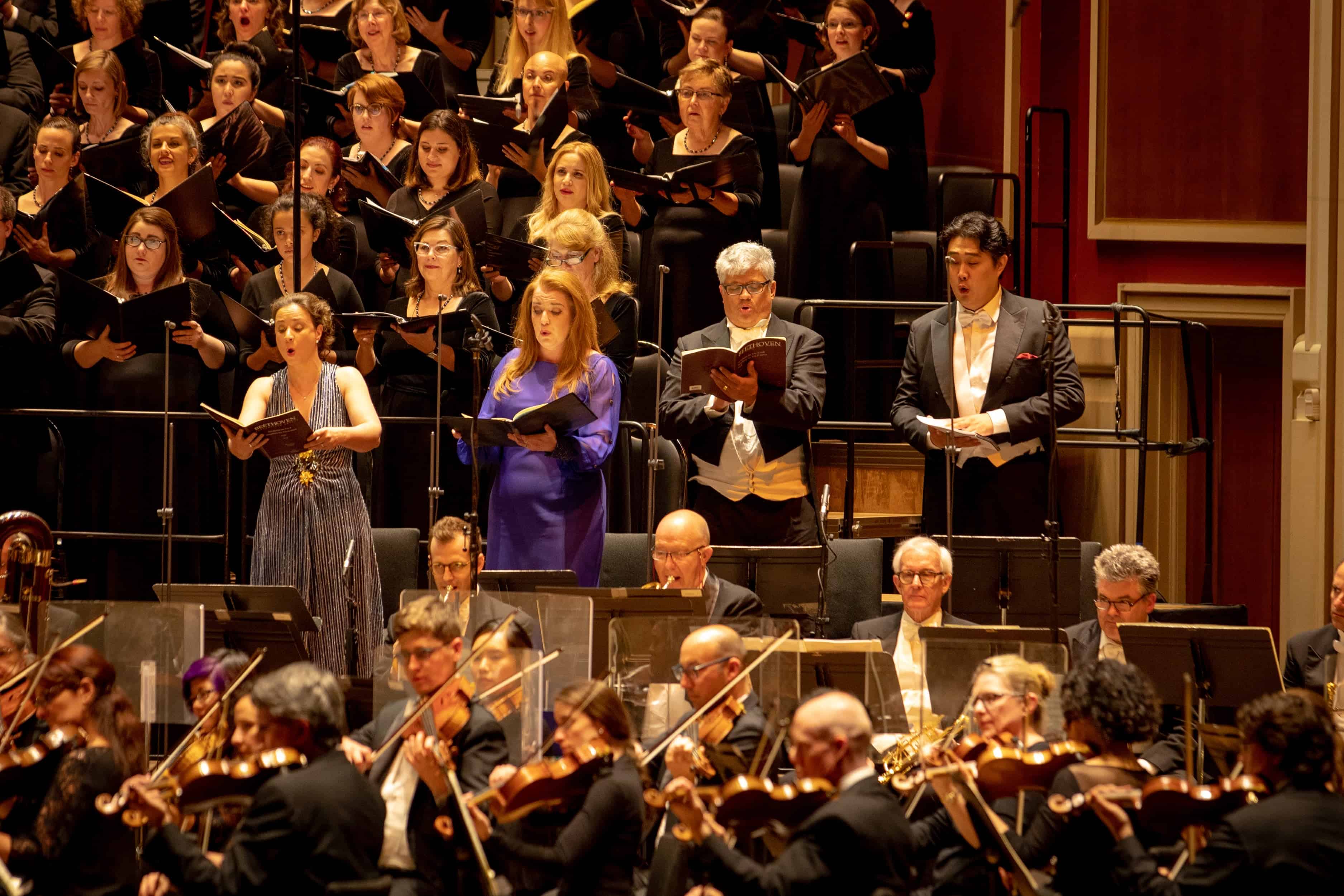 PIttsburgh Symphony Orchestra Beethoven 9 CD concert soloists: Christina Landshamer, JenniferJohnson Cano, Werner Güra, and Shenyang
