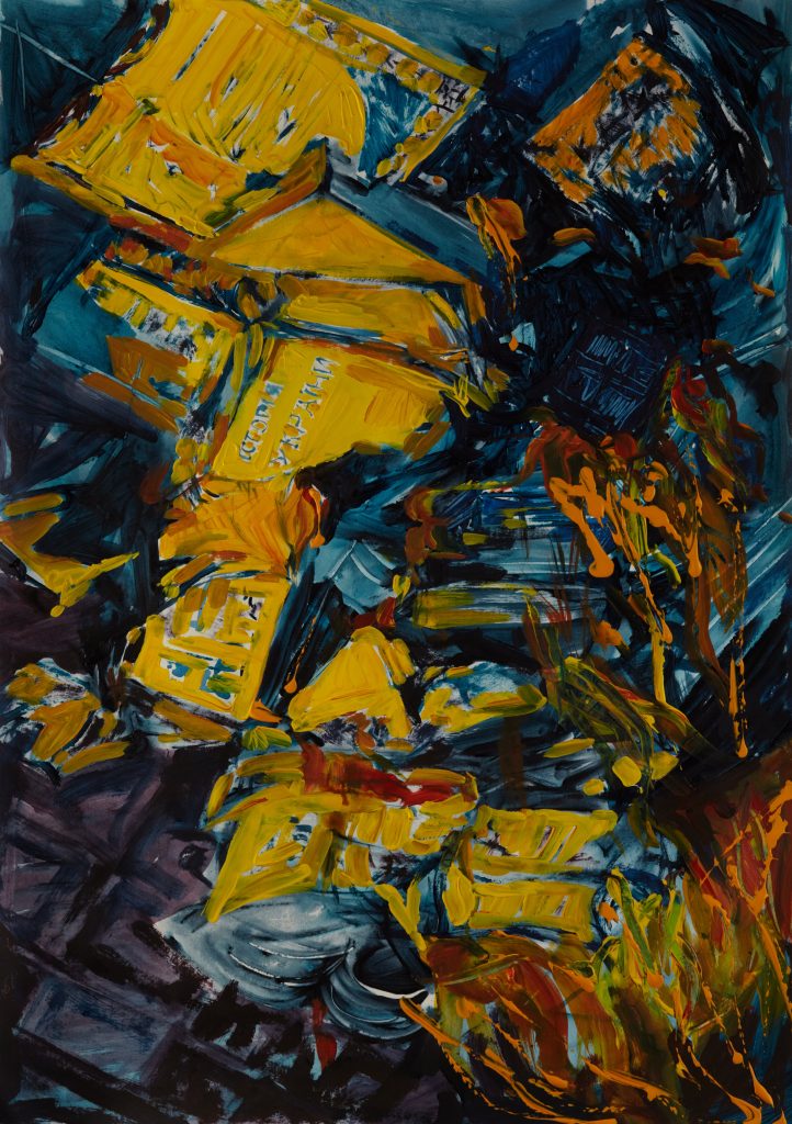 Burning books - Lesia Babliak
